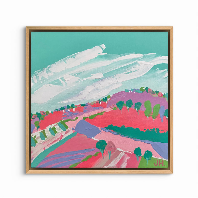 Rolling Hills (33x33cm) Jac Harvey