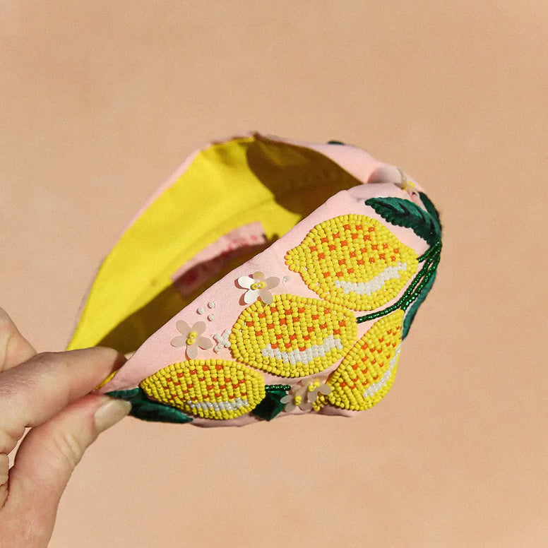 Kingston Jewellery - Pink Citrus Headband