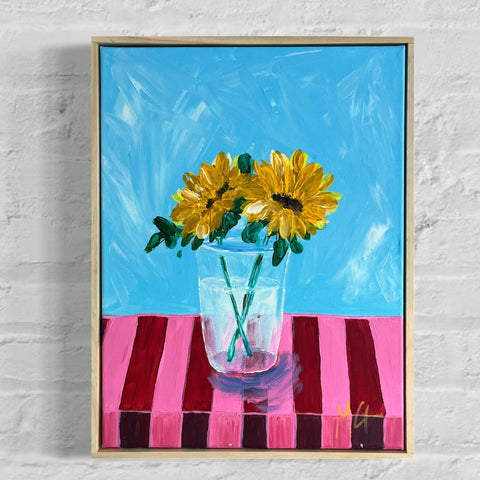 Sunflowers (32.5x 42.5cm) Michelle Clout