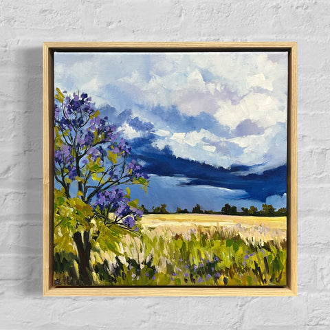 Storm Pending (43x43cm) Kate Marshall