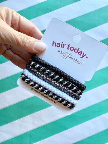 Hair Elastics Pack - Humbug