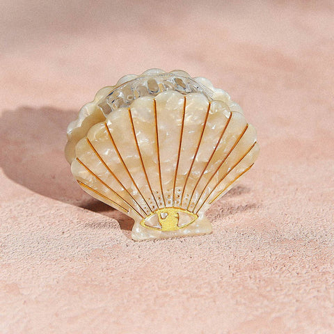 Kingston Jewellery - Creamy Shell Clip