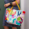 Ruby Olive - RO x Deb McNaughton Frazzled Tote Bag