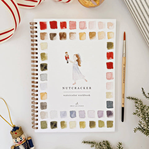 Nutcracker Watercolour Workbook