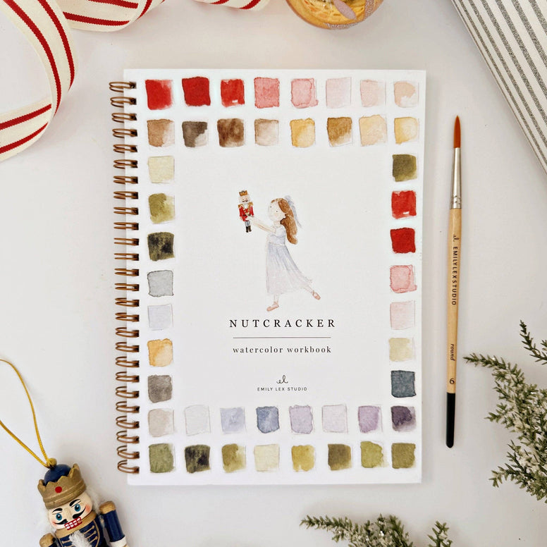 Nutcracker Watercolour Workbook