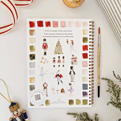 Nutcracker Watercolour Workbook