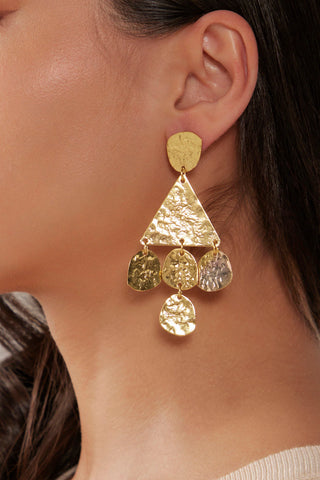 Remi Earring - Luxe Triangle