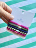 Hair Elastics Pack - JellyBean