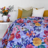 Indian Kantha Quilt Blanket Bedspread - Beverley
