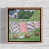 SOLD A Peaceful Moment (23 x 23cm) Liz Vonhoff