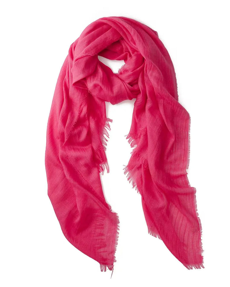 Lightweight Scarf in Fuschia