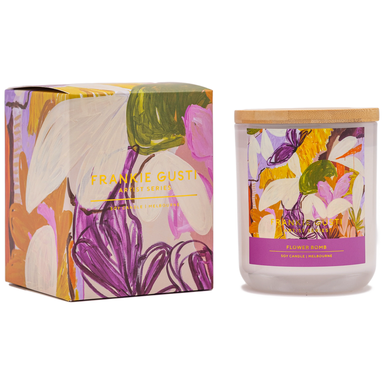 FLOWER BOMB - FRANKIE GUSTI CANDLE