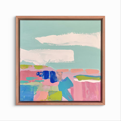 Flat Country (33x33cm) Jac Harvey
