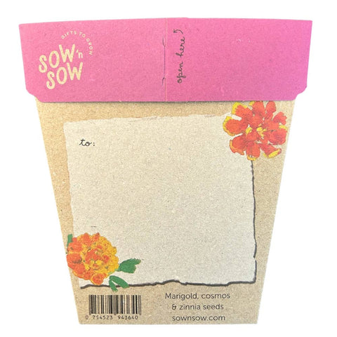 Sow 'n Sow - Thanks a Bunch Gift of Seeds