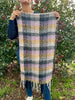 Charlie Checker Winter Scarf - Lilac & Grey Multi