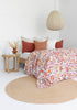 Indian Kantha Quilt Blanket Bedspread Coverlet - Jazz!