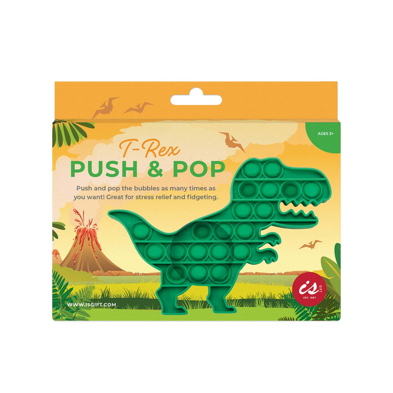 PUSH & POP - T-REX GREEN