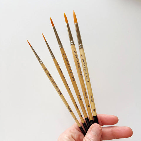 PRE ORDER emily lex studio - Watercolour paintbrush set