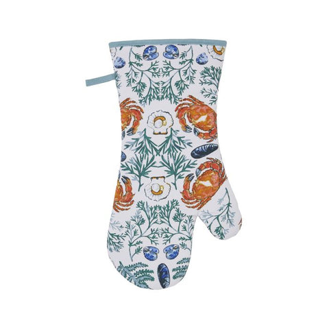 Shellfish Gauntlet Oven Glove Multi-Coloured 37x20x2cm