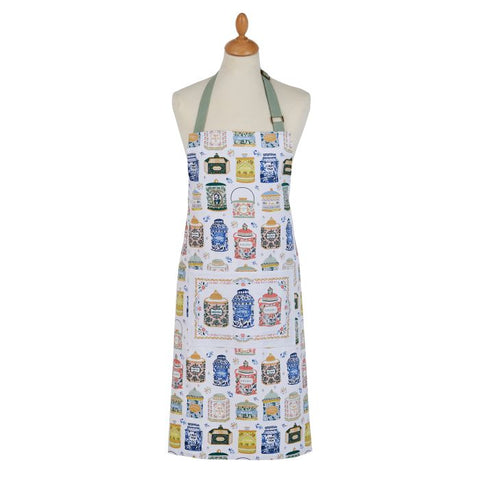 Ulster Weavers Tea Tins Cotton Apron Multi-Coloured 85x70cm