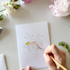 Emily lex studio - Bouquets paintable notecards