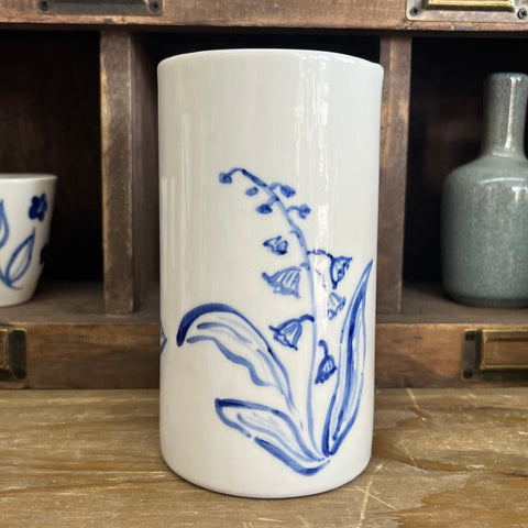 Blue Meadows Porcelain Vase Medium NO.1