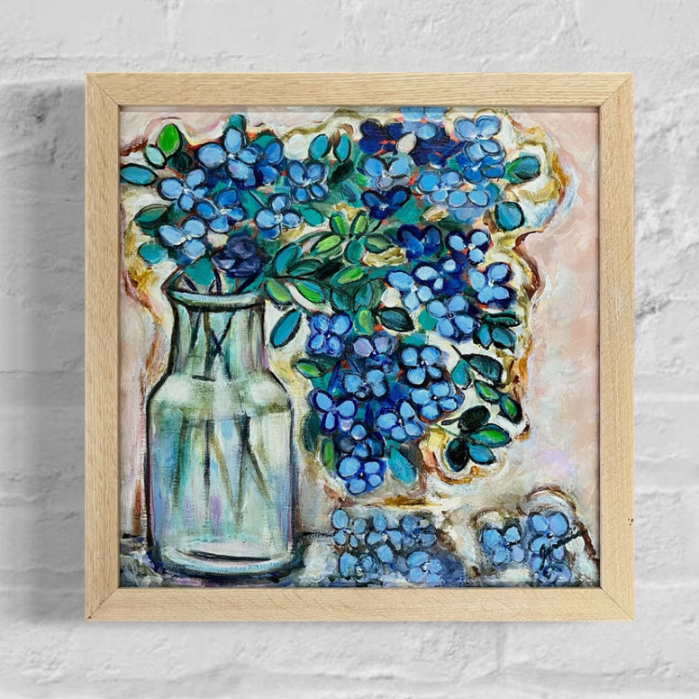 Blue Bells (33x33cm) Jeannie's Art