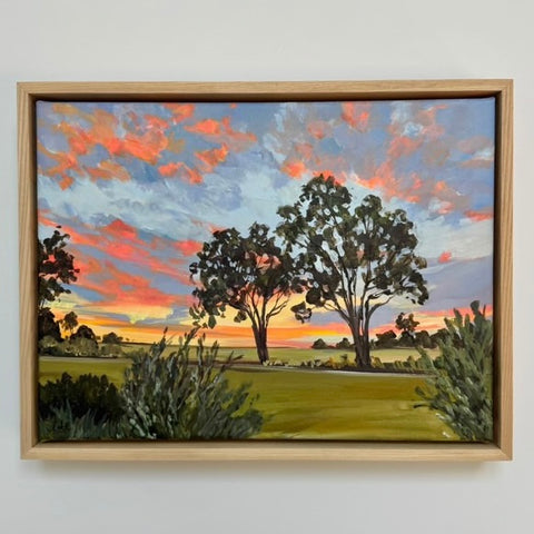 Drinks with a View (33x43cm) Kate Marshall