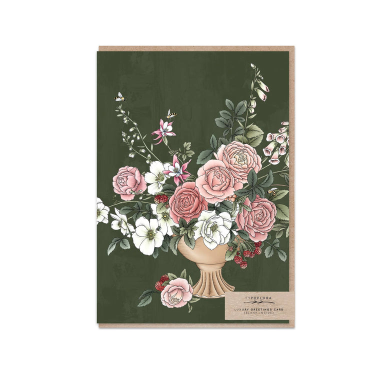 Rose Still Life Card