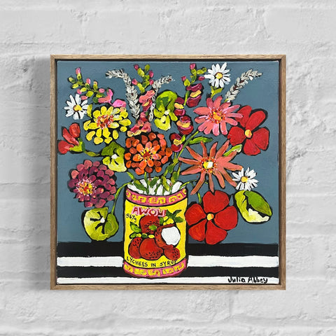 Lychee Loveliness (32 x 32cm) Julia Abbey