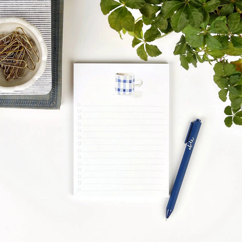 Emily lex studio - Checklist Notepad - Gingham Mug