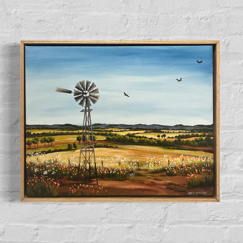 Land & Sky (43x53cm) Meg Frances