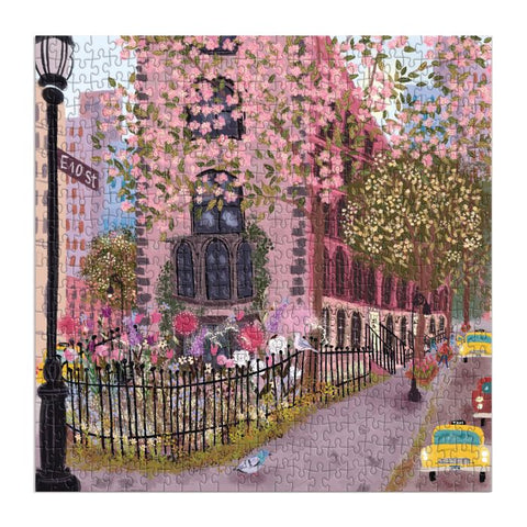 Galison Joy Laforme Blooming Streets Puzzle 500pcs