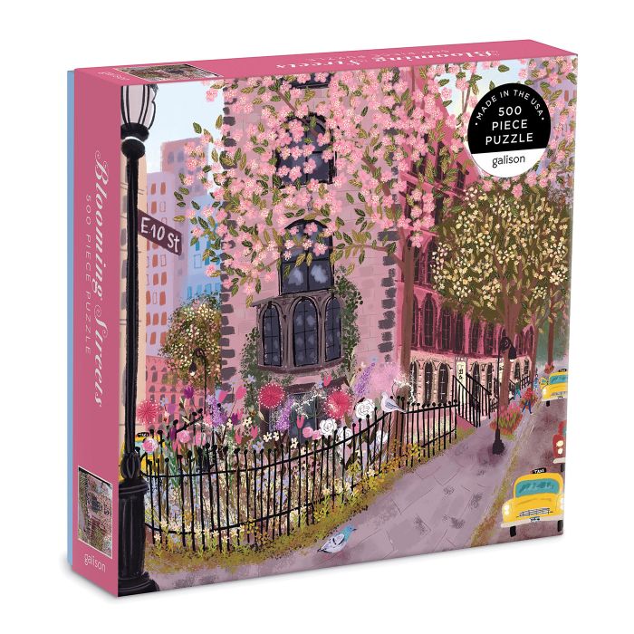 Galison Joy Laforme Blooming Streets Puzzle 500pcs