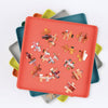 Galison Puzzle Stackable Sorting Trays Multi-Coloured 20x20x8cm