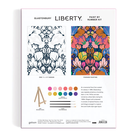 Liberty Glastonbury Paint By Numbers Kit
