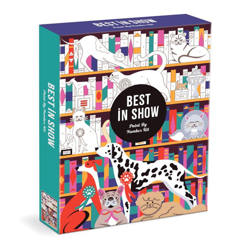 BEST IN SHOW PAINT BY NUMBER KIT