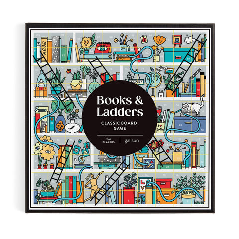 GALISON BOOKS AND LADDERS CLASSIC BOARD GAME MULTI-COLOURED