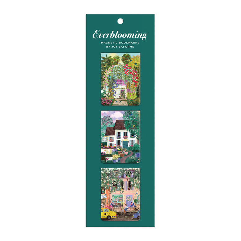 Joy Laforme Everblooming Magnetic Bookmarks 3pc