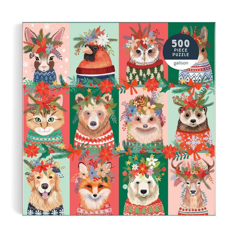 Galison Furry And Bright Puzzle 500pcs