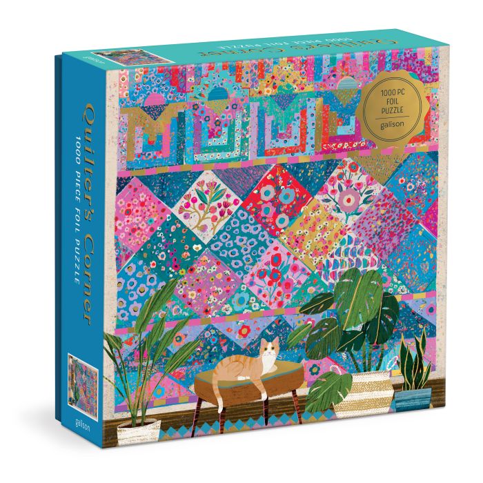 Victoria Ball Quilter's Corner Foil - 1000 Pc Puzzle