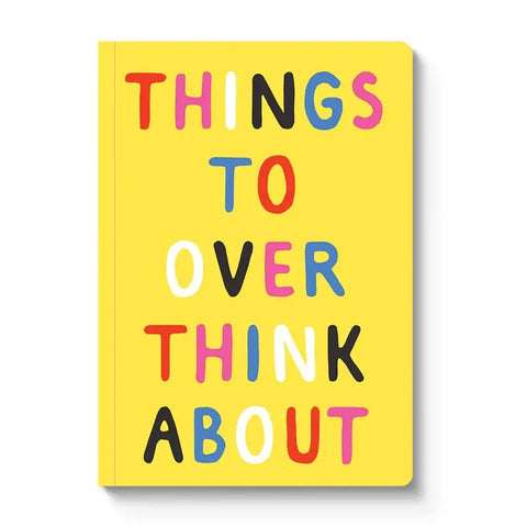 A5 Smooth Soft Cover Notebook-Things To Overthink About