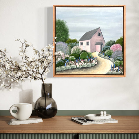 Thinking of England (43x43cm) Sally Montgomery
