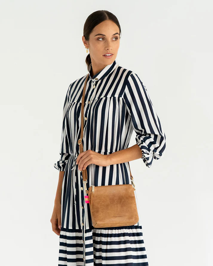 Arlington Milne || Alexis Crossbody - Vintage Tan