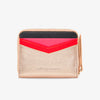 Alexis Zip Purse - Rose Gold Multi