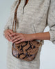 Arlington Milne || Allegra Bag - Caramel Python