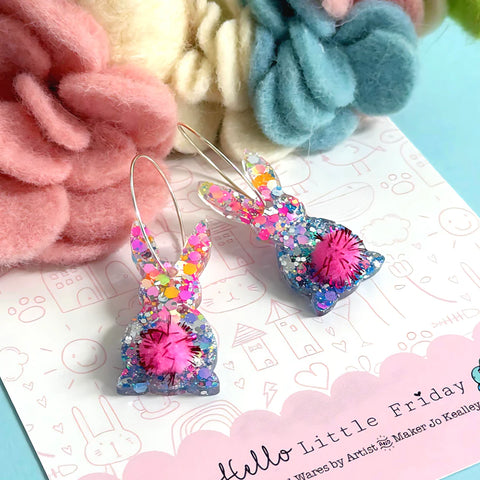 HELLO LITTLE BUNNIES : RAINBOW OMBRE