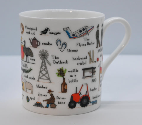 This Is Australia Bone China Mug