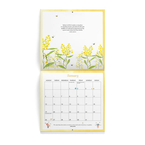 2026 Bee Wall Calendar