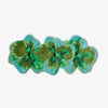 Pansy Green Long Bath Mat